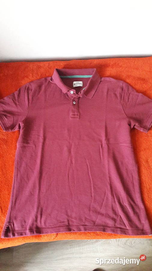 Koszulka polo Montego bordowa Moda i Styl opolskie Głuchołazy