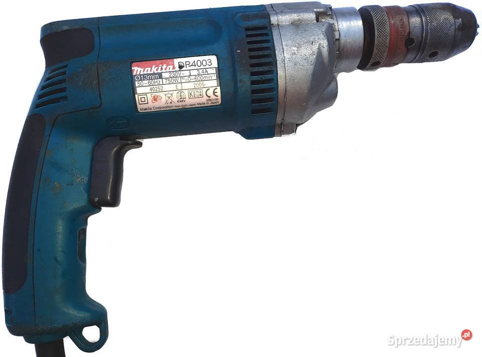 MAKITA WIERTARKA BEZ UDARU 750W DP4003 Gaszowice sprzedam