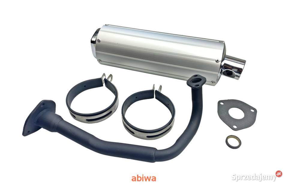 Tłumik aluminiowy Tuba Kompletny 4T GY6 Plecka Dąbrowa sprzedam
