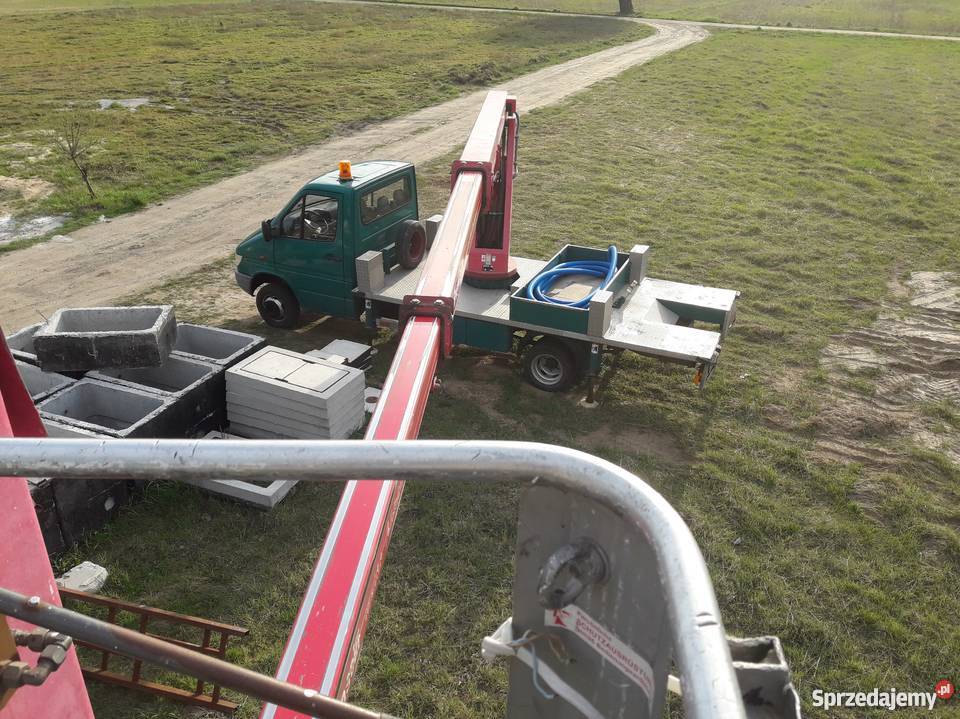 Podnośnik koszowy Sprinter 412 WUMAG 175