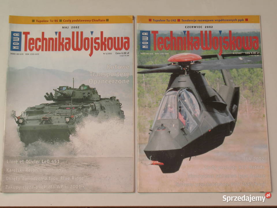 Technika Wojskowa 17 i 912 rocznik 2002