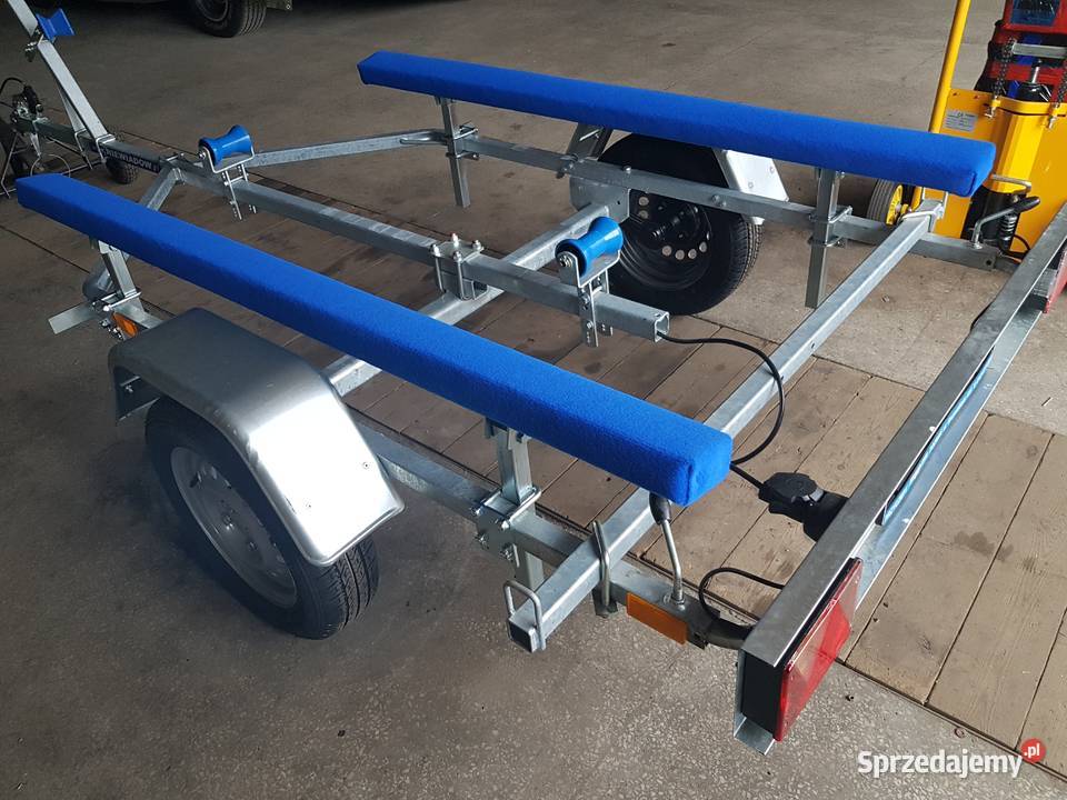 Płozy podporyłoża przyczepa podłodziowa SKUTER Poznań