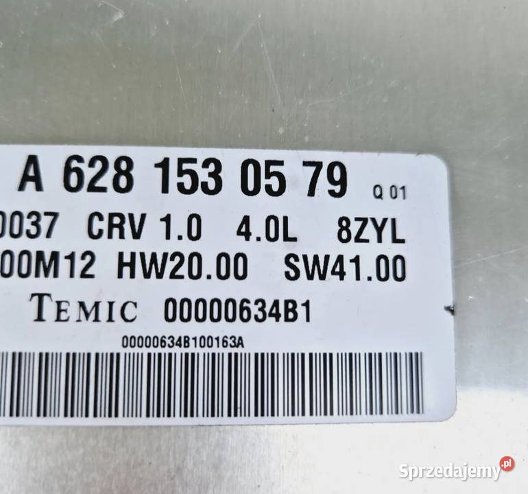 STEROWNIK KOMPUTER SILNIKA MERCEDESBENZ W220 40 Działoszyce sprzedam