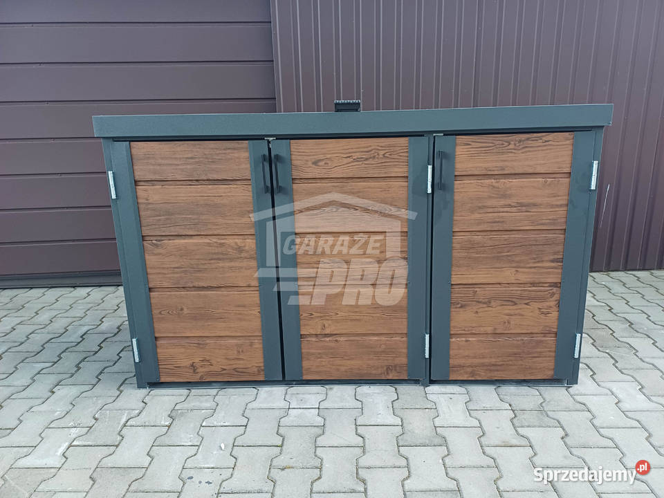 Zabudowa koszy na śmieci wiata obudowa kujawsko-pomorskie Toruń