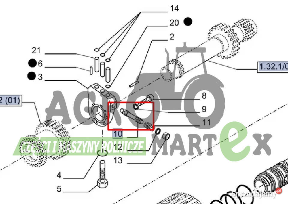 81863917 F0NN7R222AA WAŁEK CNH Wichrów