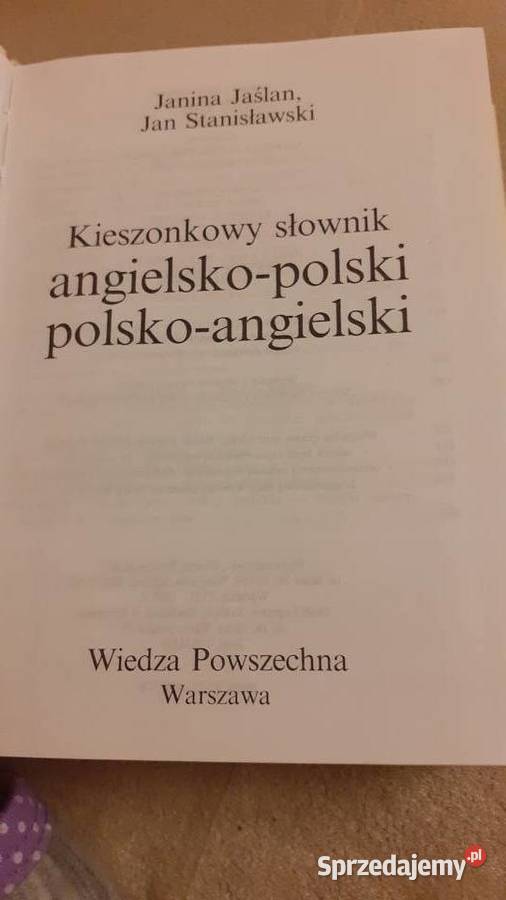 Słownik angielsko polski Szczecin
