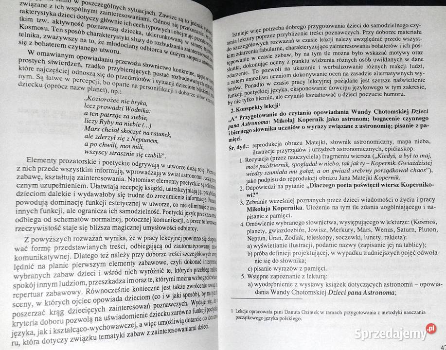 Praca dydaktyczno wychowawcza z lekturą kl 13 Chełm