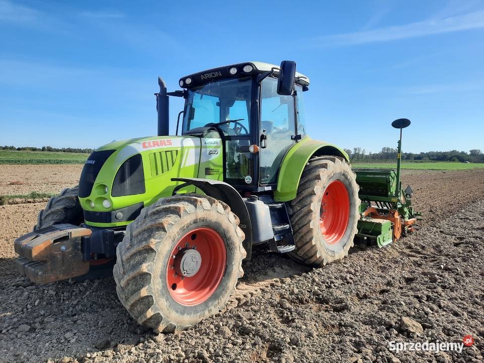 Claas Arion 640 CIS 3 2008r super stan BRUTTO lubelskie