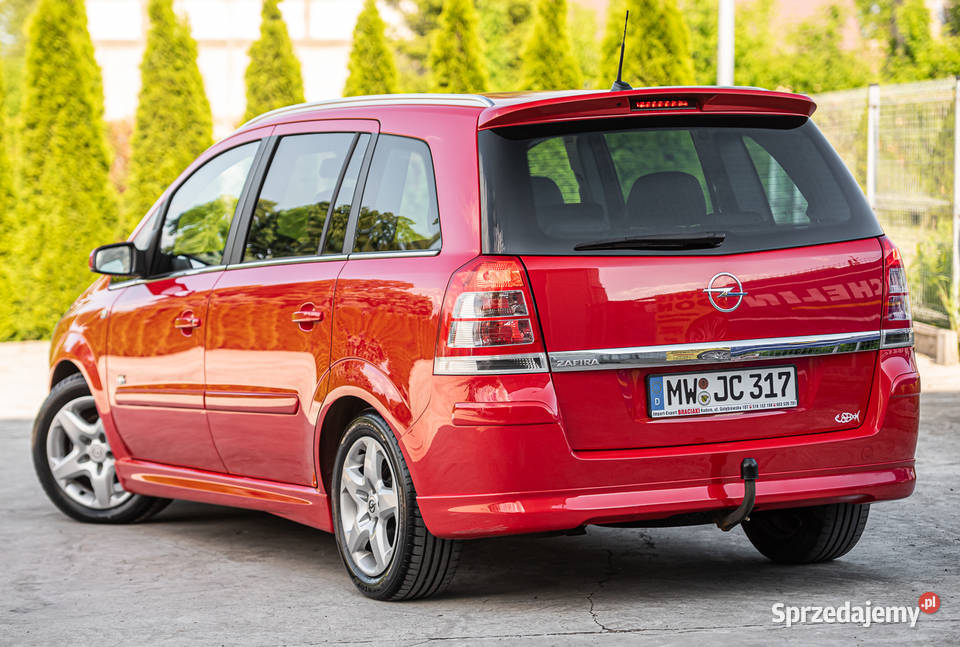 OPEL ZAFIRA OPCLINE LPG 7OSÓB VAT marża Radom