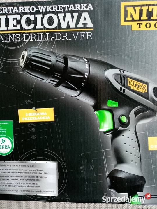 Wiertarko wkrętarka 6m przewodu Nowa