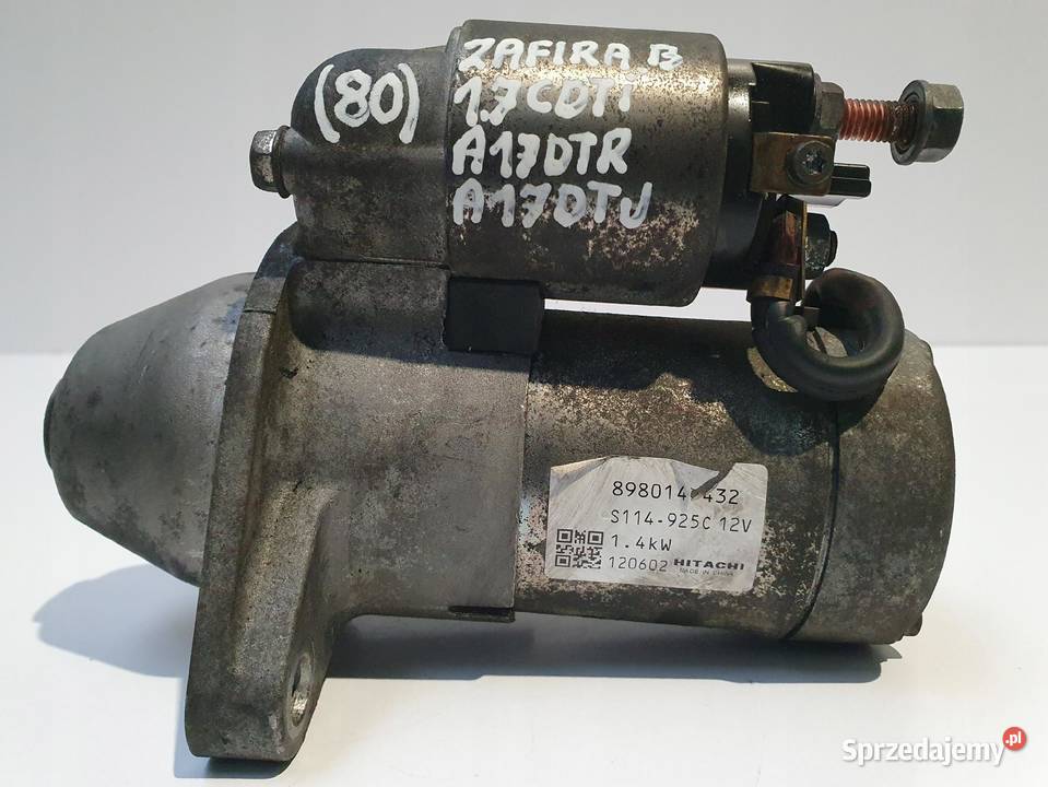 ROZRUSZNIK Opel Zafira B Astra J 17 CDTI Chełm