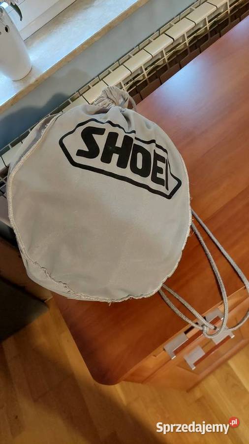 Kask motocyklowy Shoei XR1000 srebrny pokrowiec Brwinów