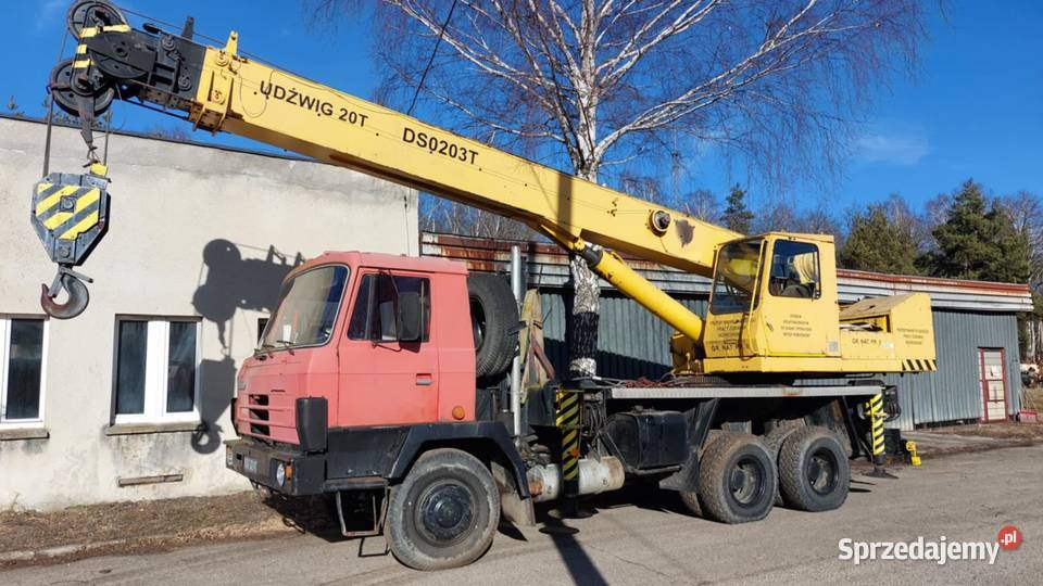 żuraw dźwig tatra 20 ton Jaworzno