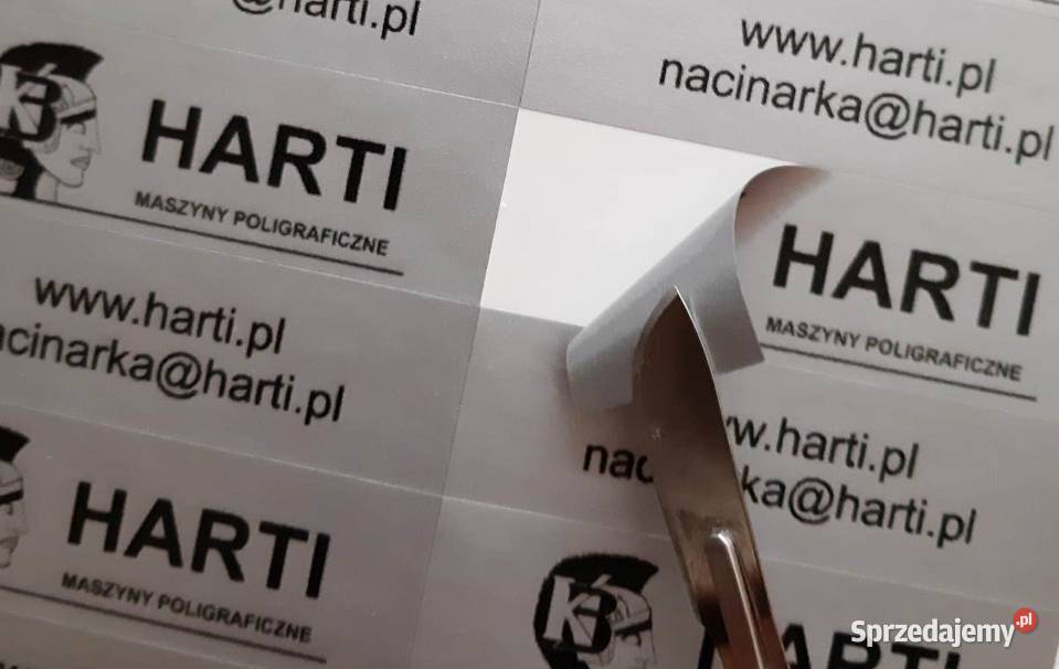 Nacinarka do etykiet samoprzylepnych