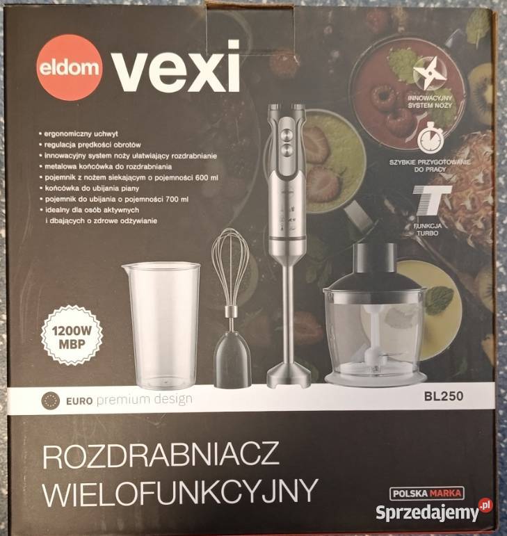 ELDOM Vexi BL250 rozdrabniacz wielofunkcyjny Ełk
