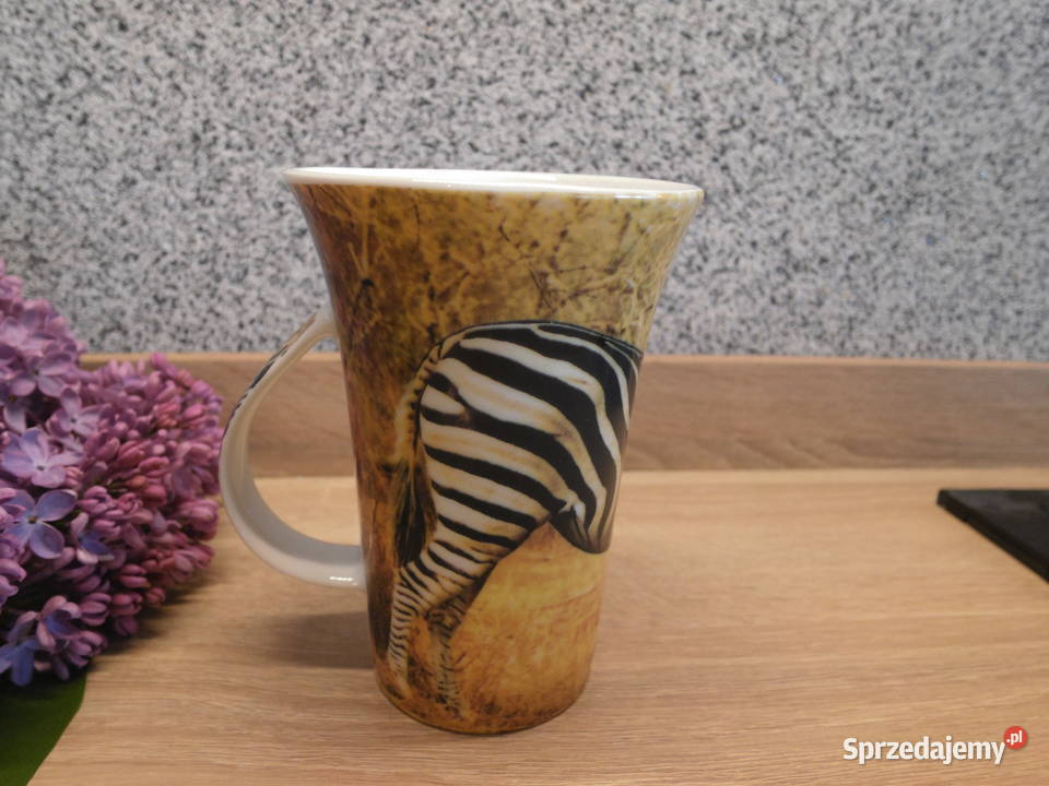 Kubek motyw zebra SENECA Porcelana i szkło Raszków