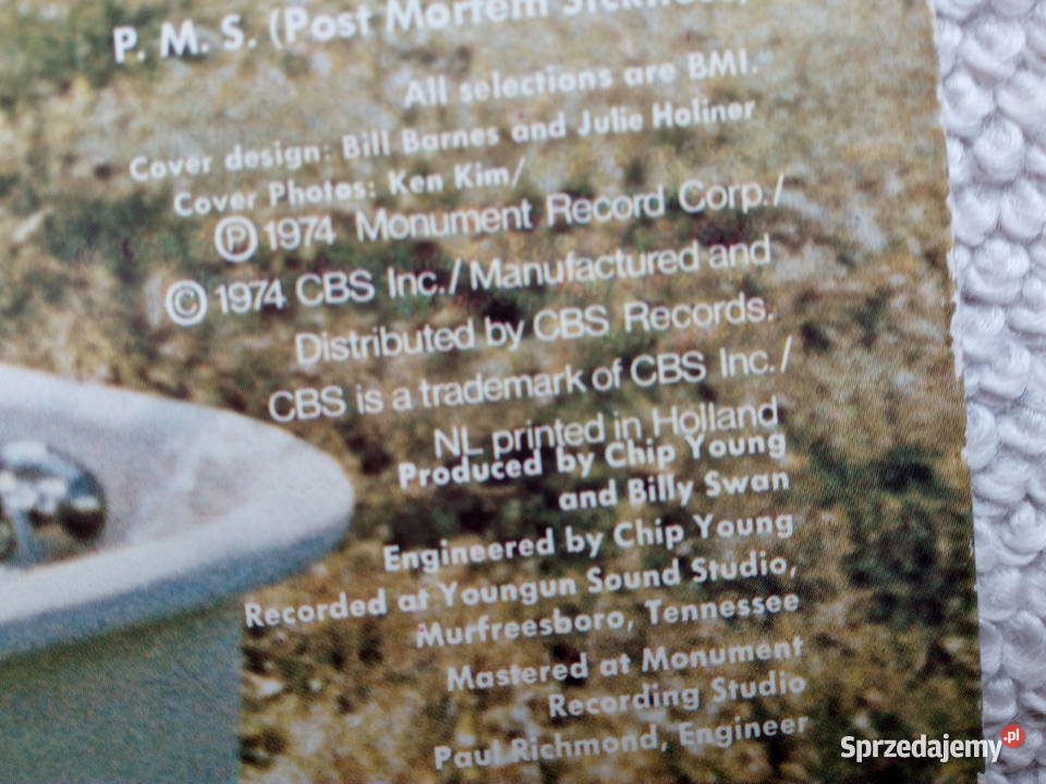 BILLY SWAN I Can Help 1974 Monument CBS LP 1 płyta Puławy sprzedam