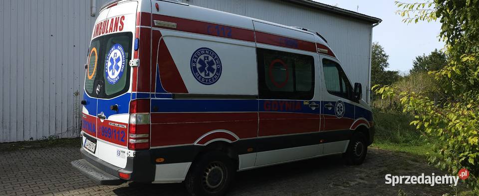 Ambulans karetka Mercedes sprinter 319 cdi Biskupiec