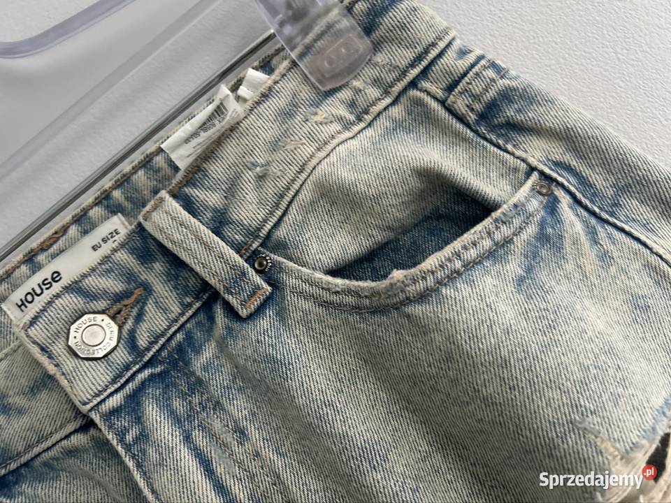 Jeansy szerokie nogawki XXS jeansy wide leg Spodnie mazowieckie Wyszków