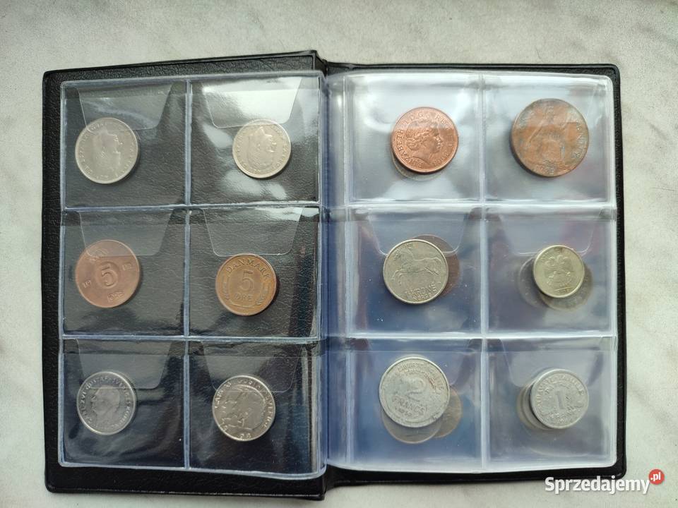 Albumklaser z monetami