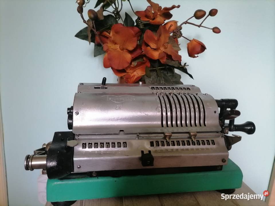 Stara maszyna do liczenia z lat 50 tych Kraków