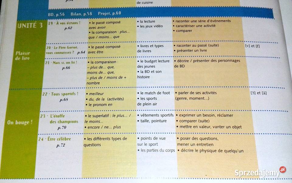 Ado 1 Methode de francais A MonnerieGoarin Y Pozostałe sprzedam