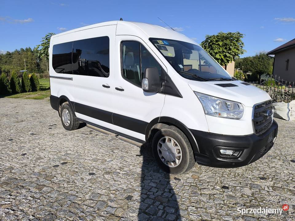 Ford transit Mk8 9osobowy specjalny inwalidów nieuszkodzony