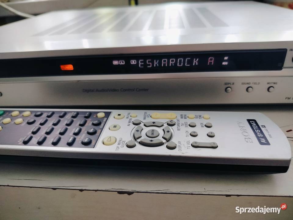 Kino domowe Sony STR KSL 500pilot DVD NS355 mazowieckie Mińsk Mazowiecki