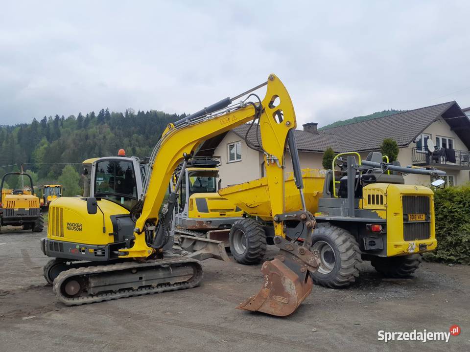 Koparka gąsienicowa Wacker Neuson ET65 2020r małopolskie Maków Podhalański