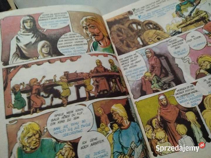 Zestaw komiksów z czasów PRL