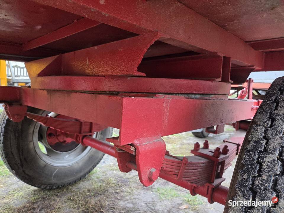Przyczepa rolnicza d45 remoncie transport laweta Złoczew