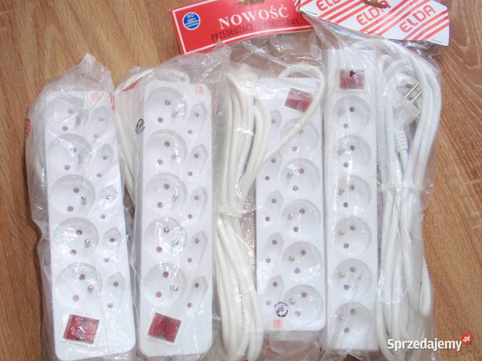 Listwa zasilająca PRZEDŁUŻACZ z łącznikiem 6 i