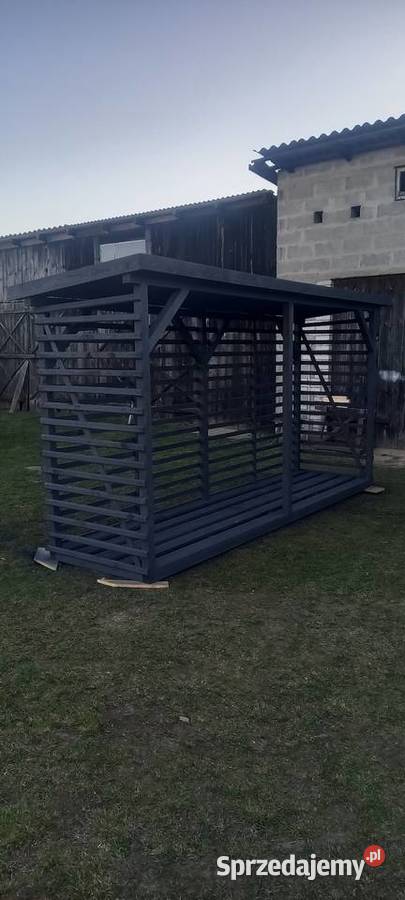 Drewutnia Schowek na drewno Żeleźniki