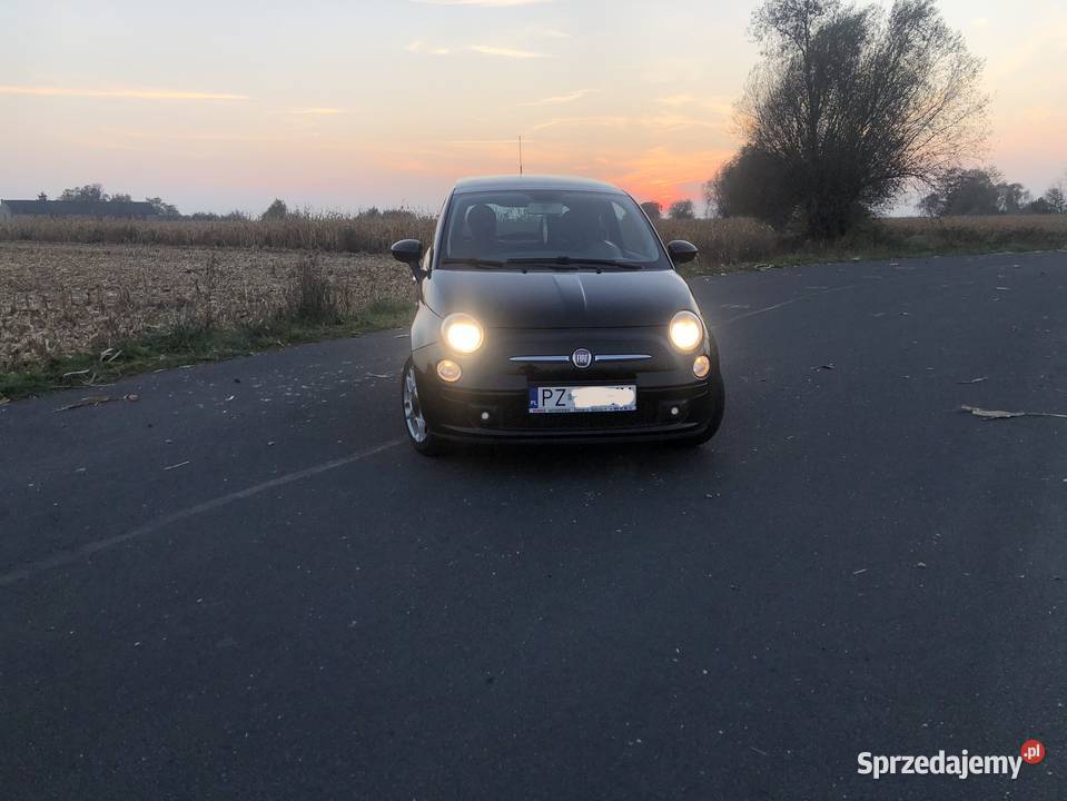 Fiat 500 13 Diesel panorama klima czujniki Poznań