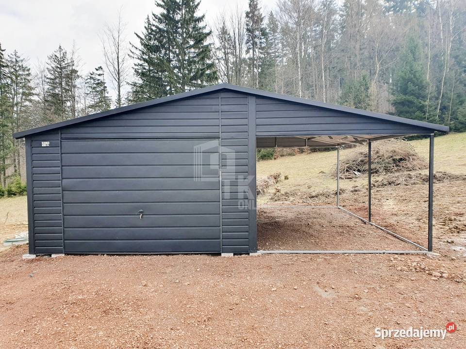 Garaż Blaszany 4x6 wiata 35x6 Brama uchylna zachodniopomorskie Koszalin sprzedam