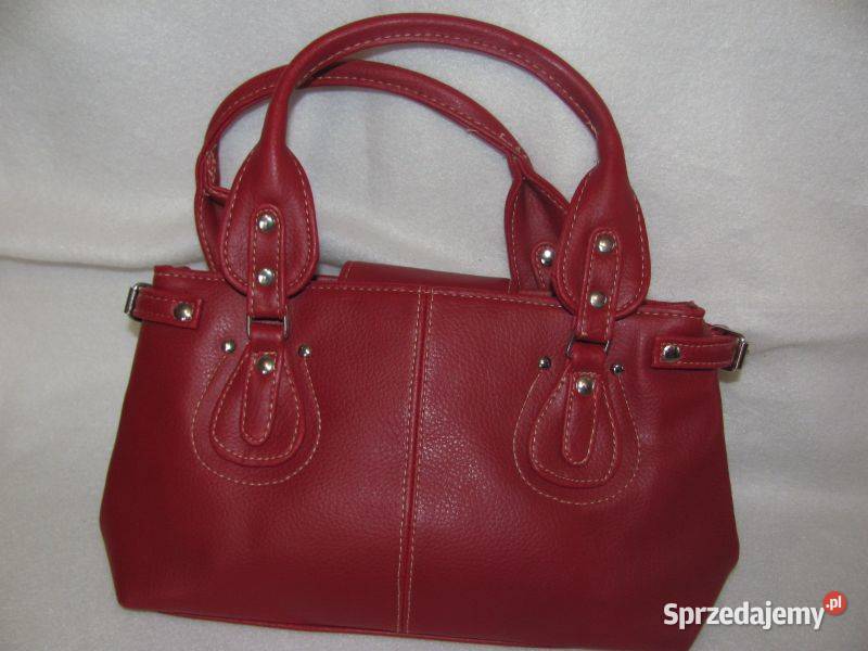czerwona torebka NEU look 27 x 16 x 6 Dla kobiet Zamość