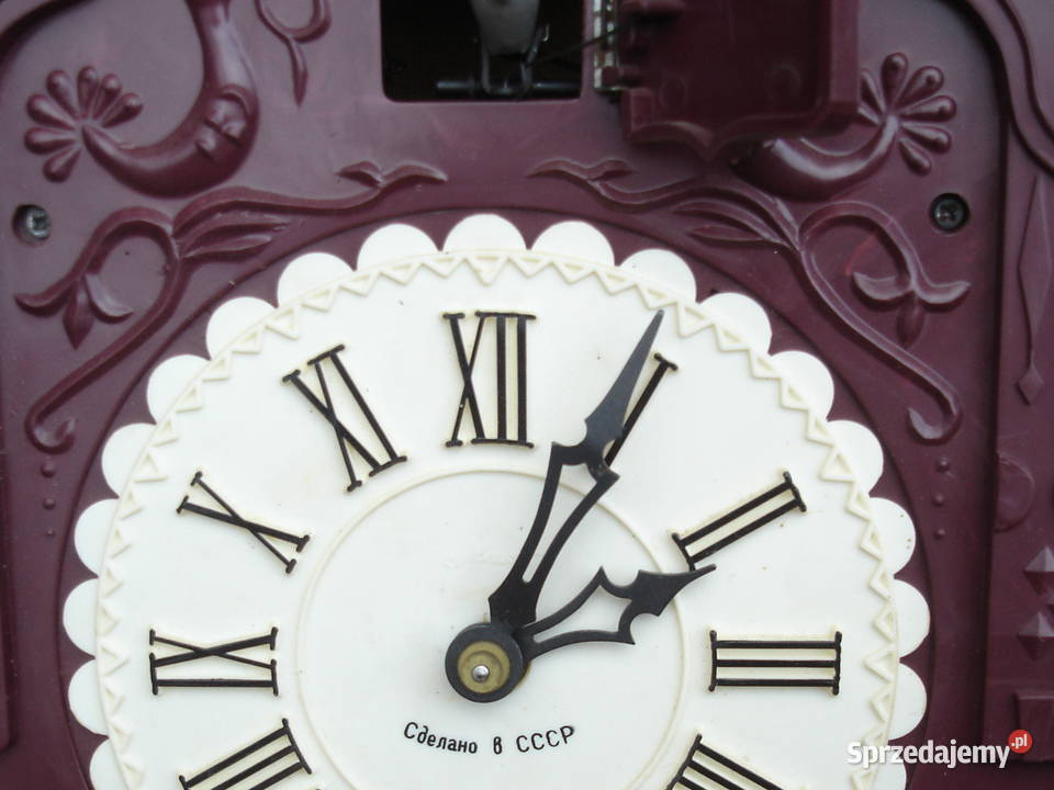 Zegar z kukulka majak cccp prl nowy w pudelku Warszawa sprzedam