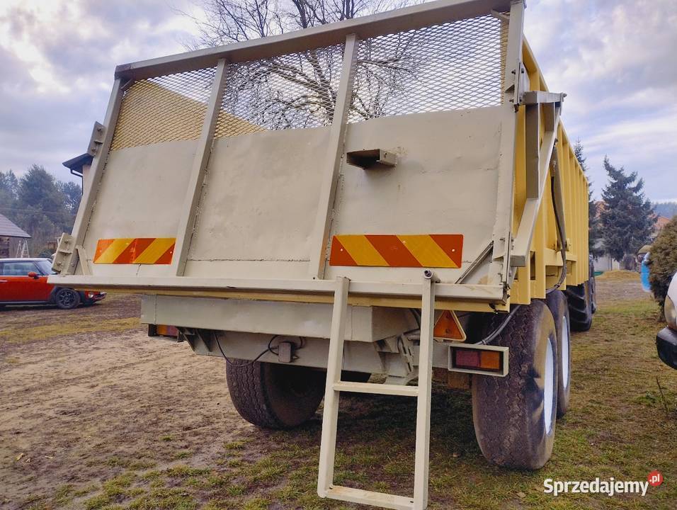 Skorupa tandem wywrotka 16t nieuszkodzony Leśna Rzeka sprzedam