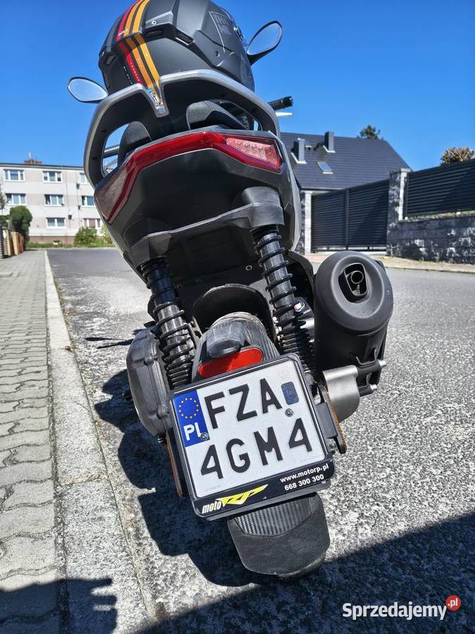 Aprilia SR GT 125 zarejestrowany w Polsce Łęknica