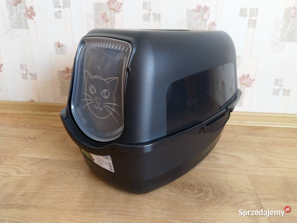 NAJTANIEJ Duża Kuweta Kota z Filtrem Węglowym Akcesoria dla zwierząt Zabrze