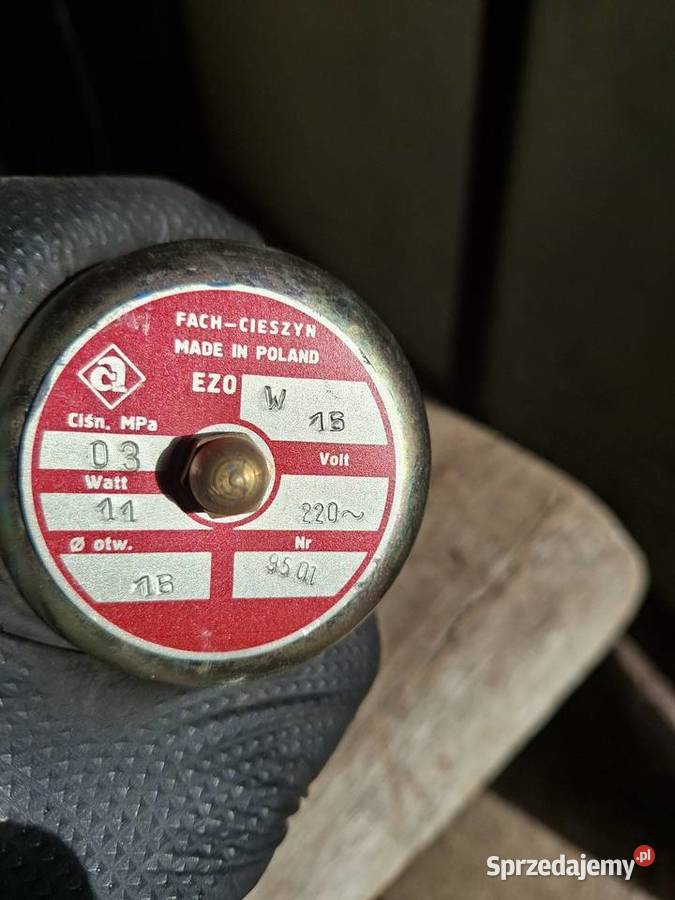 nowy Elektrozawór W16 FachCieszyn 220V 230V Kamocin sprzedam