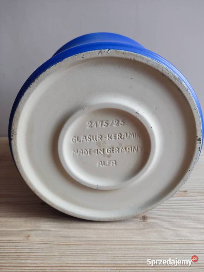 Donica doniczka ceramiczna Glasur Keramik fi 255 Głuchołazy sprzedam