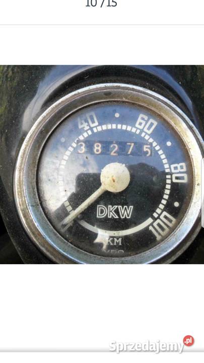Motor DKW RT 125 1953 Motoryzacja Jelenia Góra
