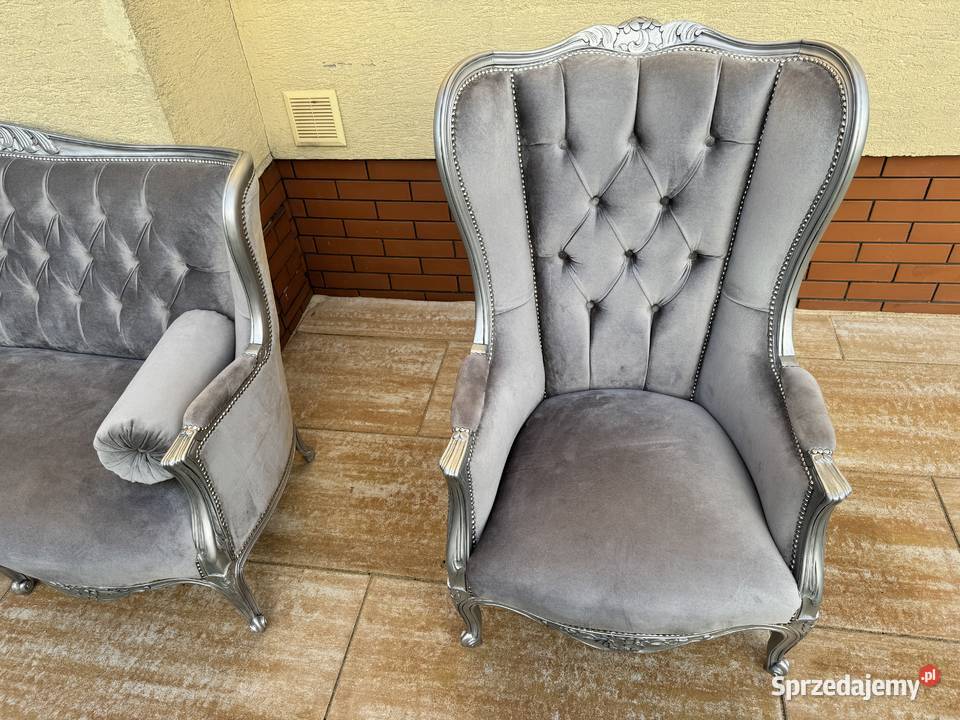 Wypoczynek ludwik komplet ludwikowski kanapa Sulbiny sprzedam