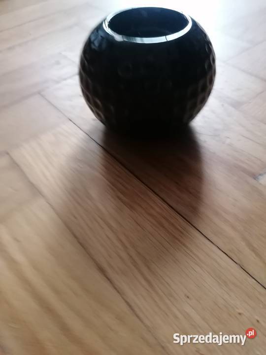 Świecznik czarny na małą świeczkę sprzedam
