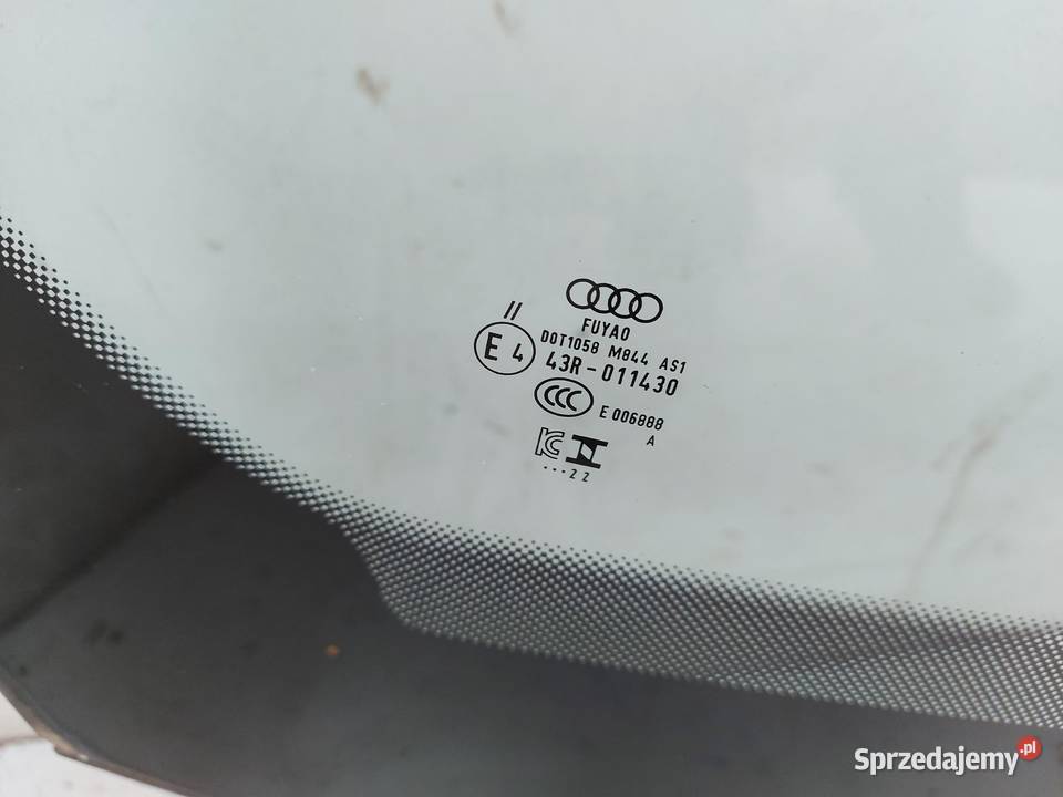 Audi Q7 II LIFT 4M0 TFSI szyba przód przednia
