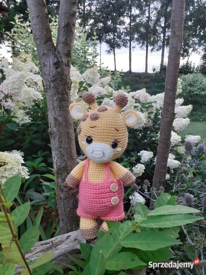 Żyrafa na szydełku 4 kujawsko-pomorskie Nakło nad Notecią