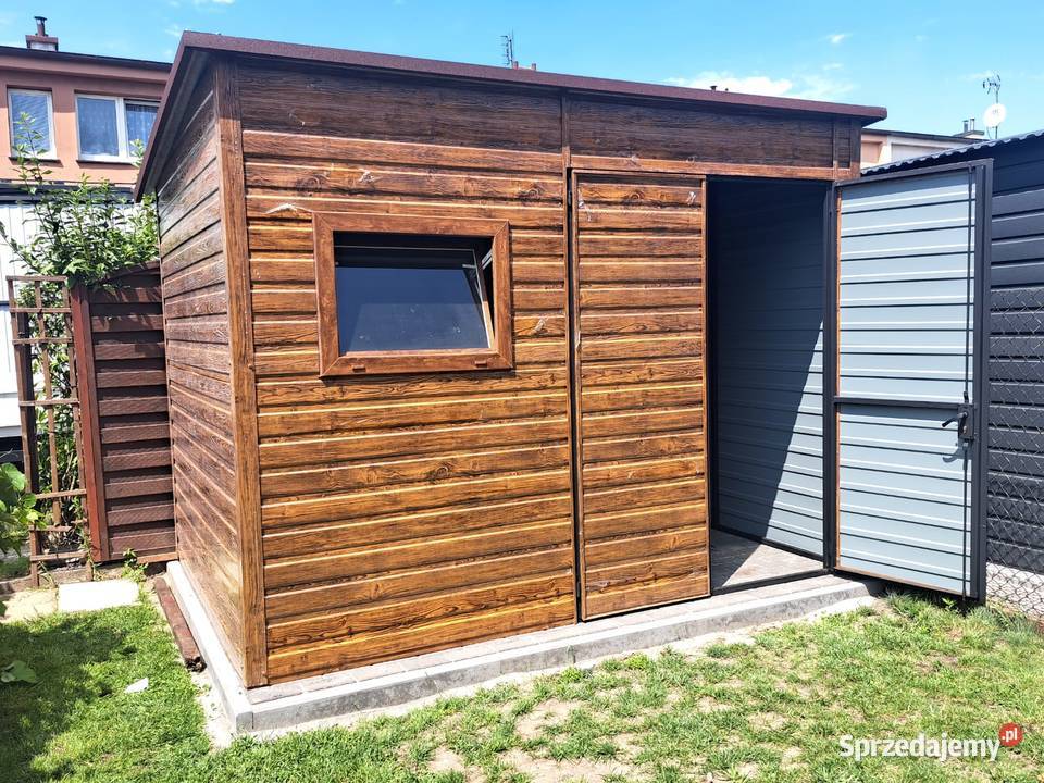 Garaż Blaszany Schowek na Narzędzia Wiatka Kołobrzeg
