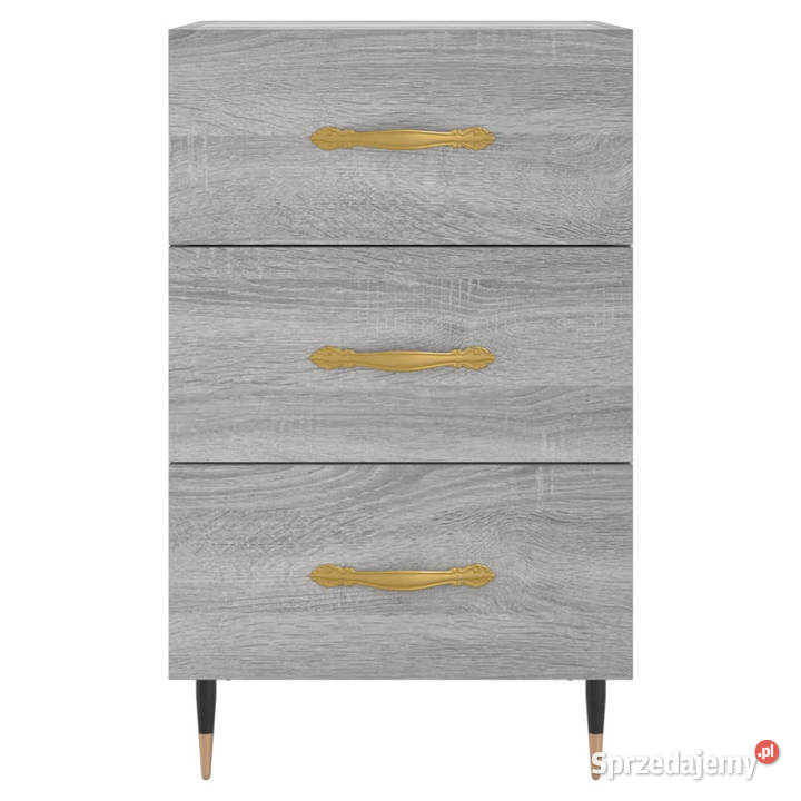 Szafka nocna szary dąb sonoma 40x40x66 WM827642 Warszawa