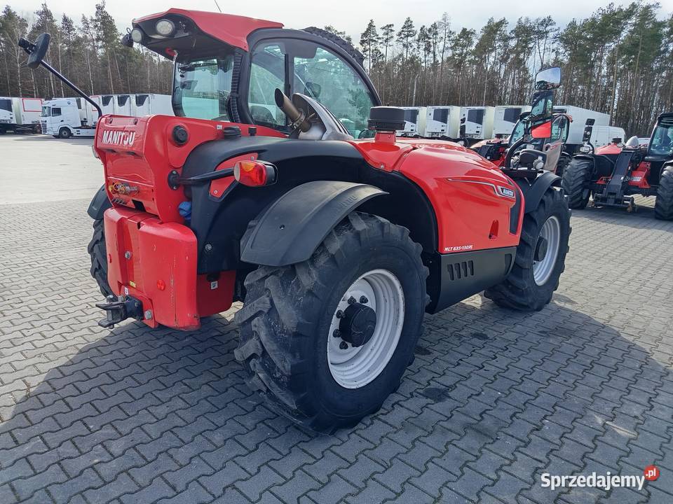 Ładowarka teleskopowa Manitou MLT mazowieckie Józefów